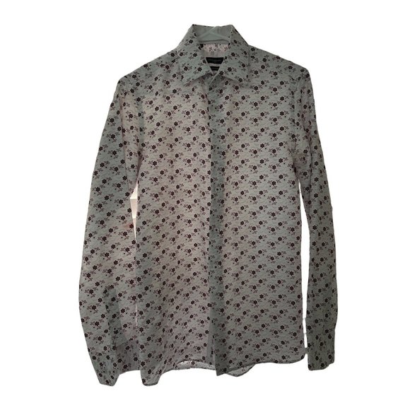 Russo Milano Other - Russo Milano Italy S Modern Fit 2 Floral Button Up
